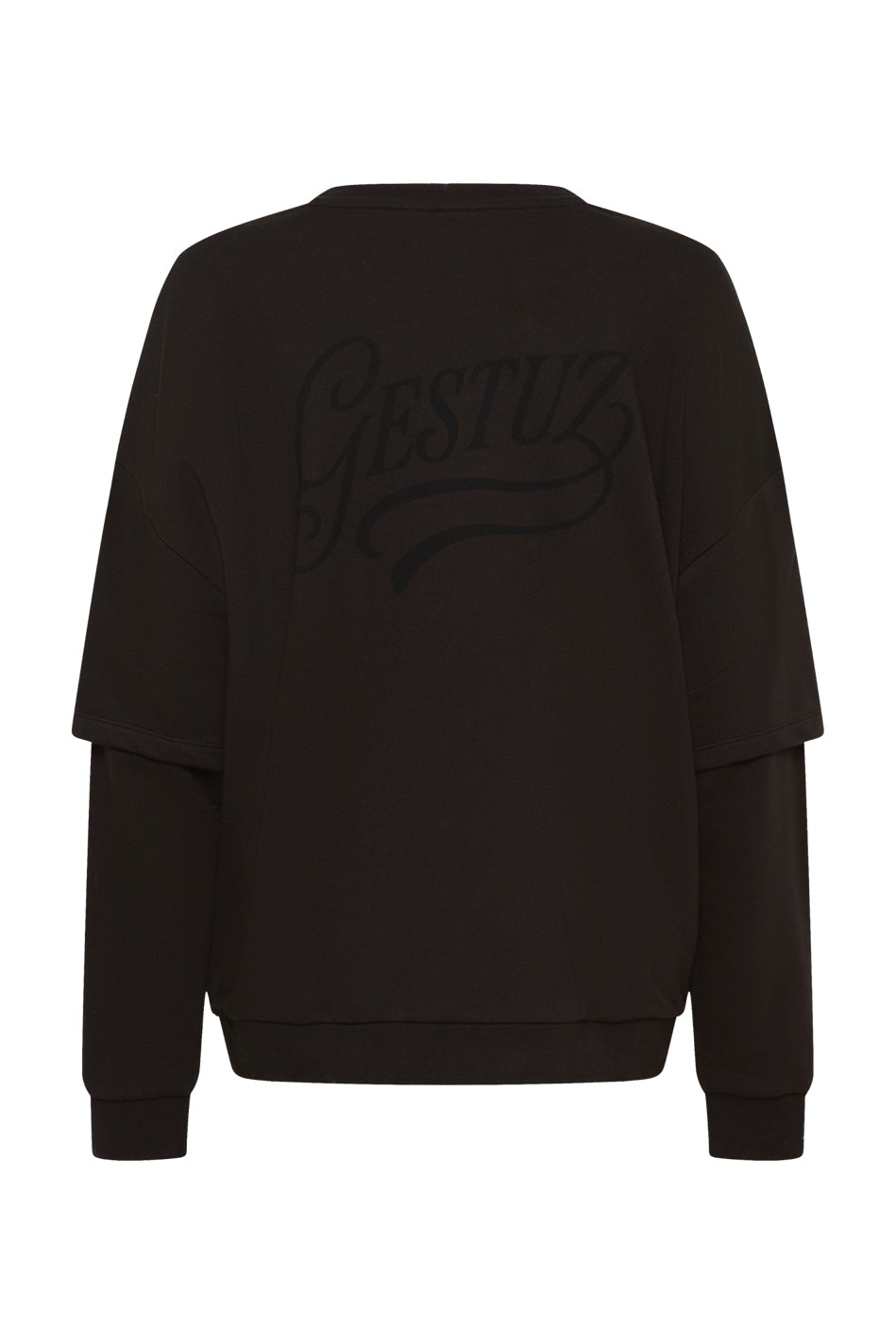 GZgilsa sweatshirt med lager-på-lager-effekt Ganache - 191018 - 10911484