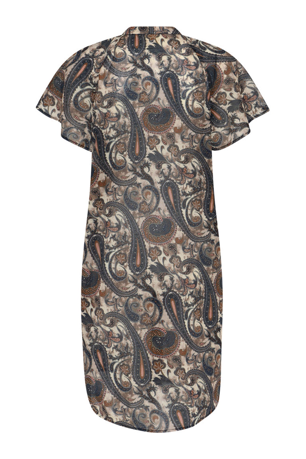 427HMMinna skjortklänning 803 Earthy Paisley print - HM1469