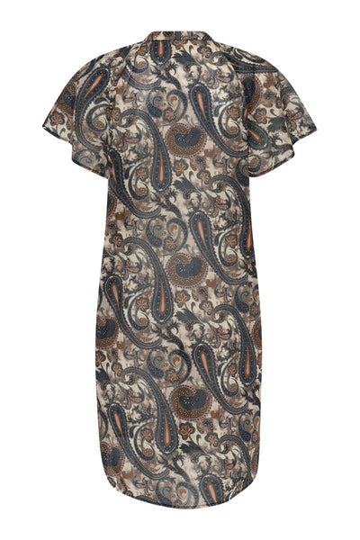 427HMMinna skjortklänning 803 Earthy Paisley print - HM1469 Thumbnail