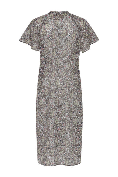 427HMVilan klänning 808 Rose paisley print - HM1450 Thumbnail