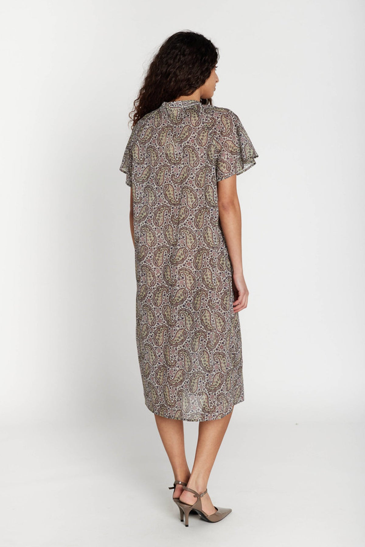 427HMVilan klänning 808 Rose paisley print - HM1450