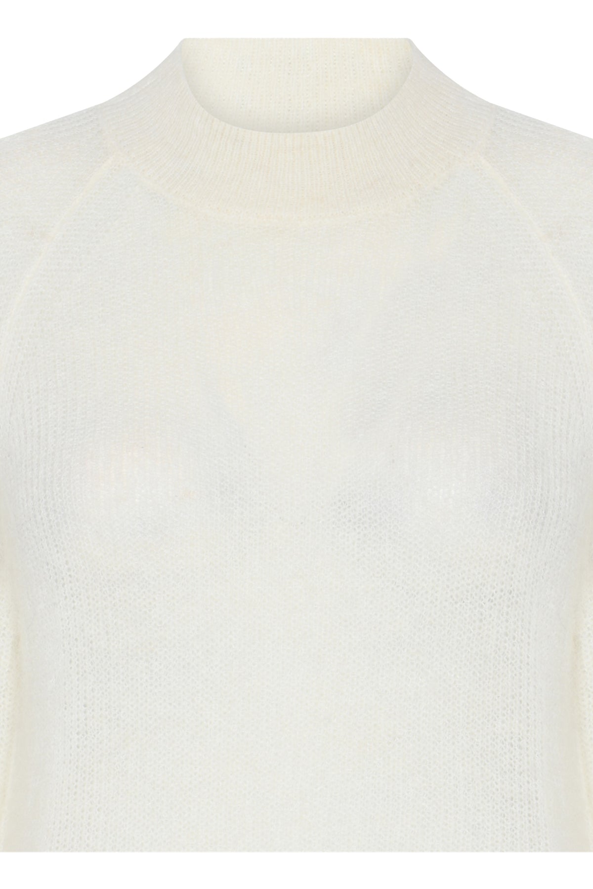 Fluffybbama Stickad OFF WHITE - BBW4845