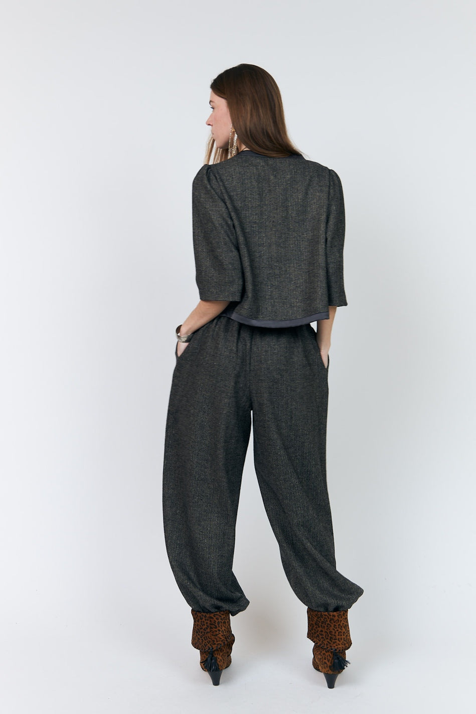 Piperll Pants Dark Mokka - 26474-2027