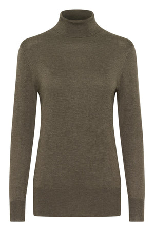 Astrid Roll Neck 500023 Morel Melange