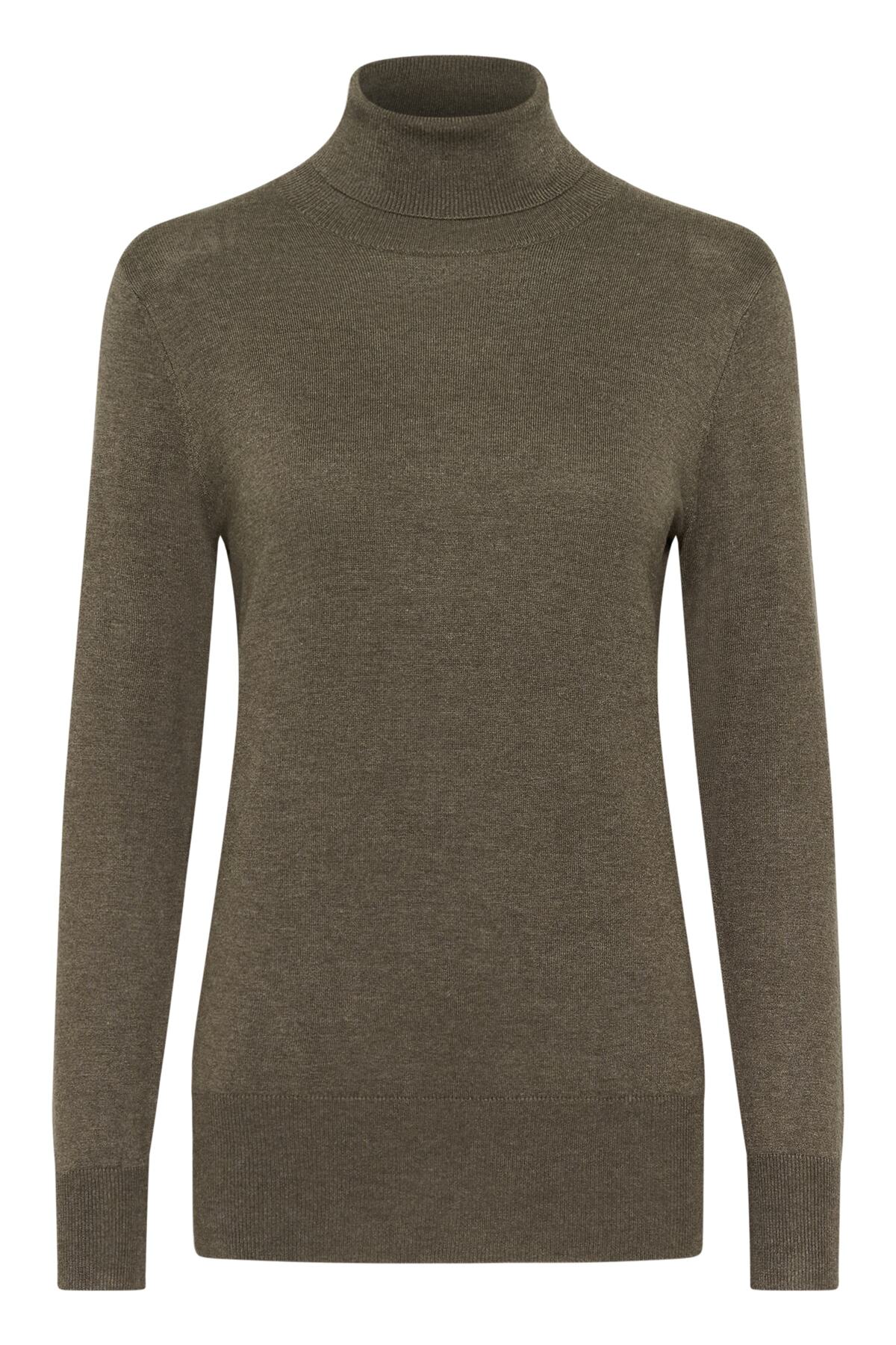 Astrid Roll Neck 500023 Morel Melange