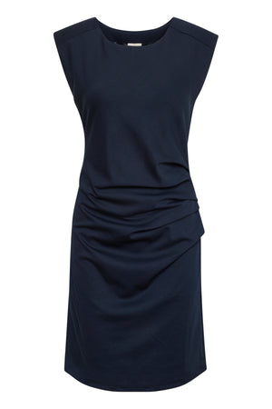 India Round-Neck Dress Midnight Marine - 501002