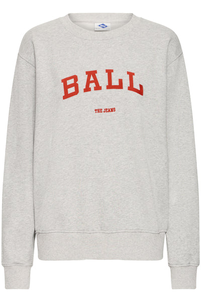 BALTAYLOR SWEAT Medium Grey w. Mistful Mauve - 50405001 Thumbnail