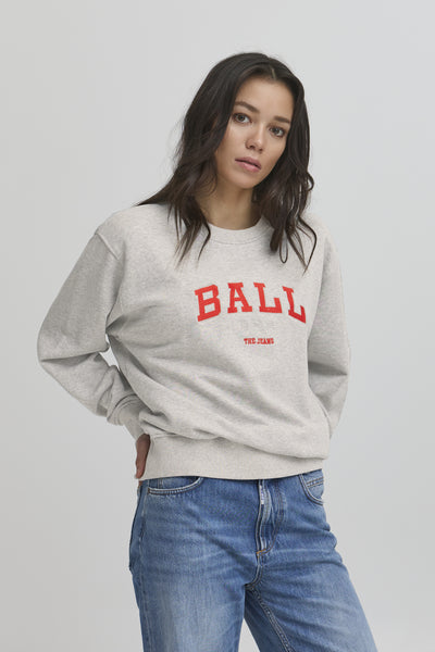 BALTAYLOR SWEAT Medium Grey w. Mistful Mauve - 50405001 Thumbnail