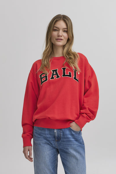 BAALOMA DECO SWEATSHIRT Chinese Red - 50405005 Thumbnail
