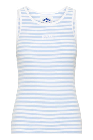 BAALTOBELLI TANK TOP Blanc de Blanc m. Powder Blue - 50405006