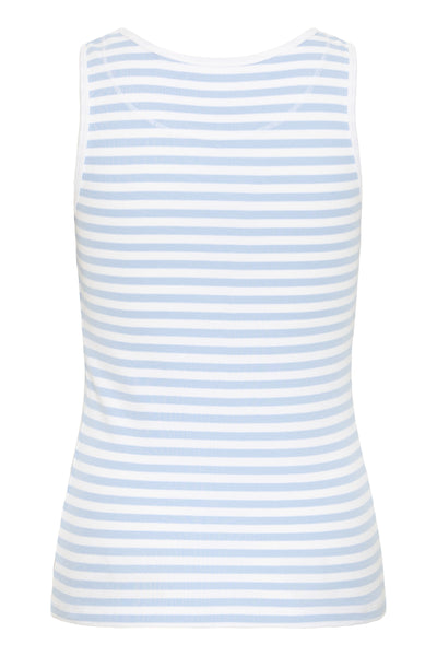 BAALTOBELLI TANK TOP Blanc de Blanc m. Powder Blue - 50405006 Thumbnail