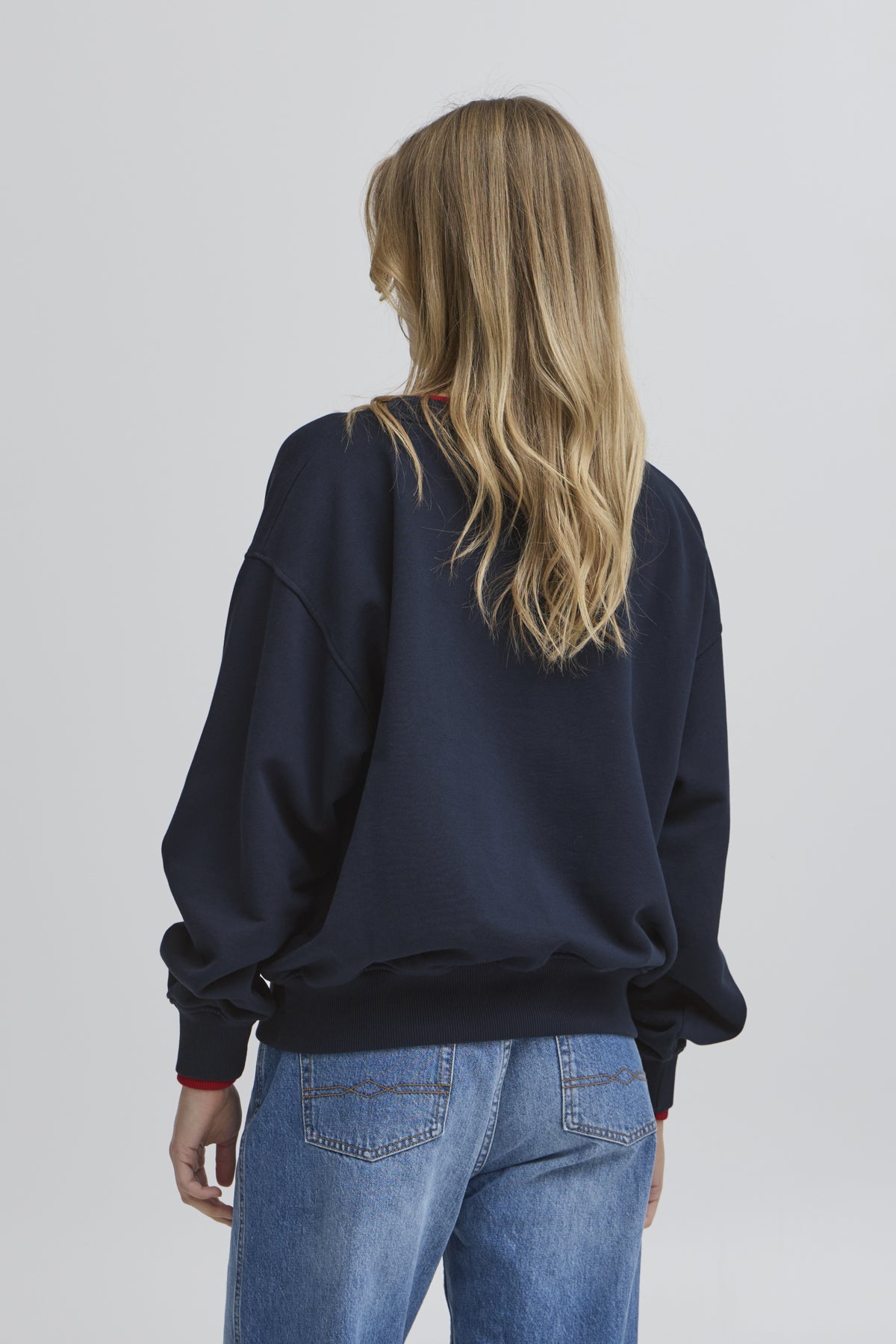 BASIMONA SWEAT Skycaptain w. Chinese Red - 50405055
