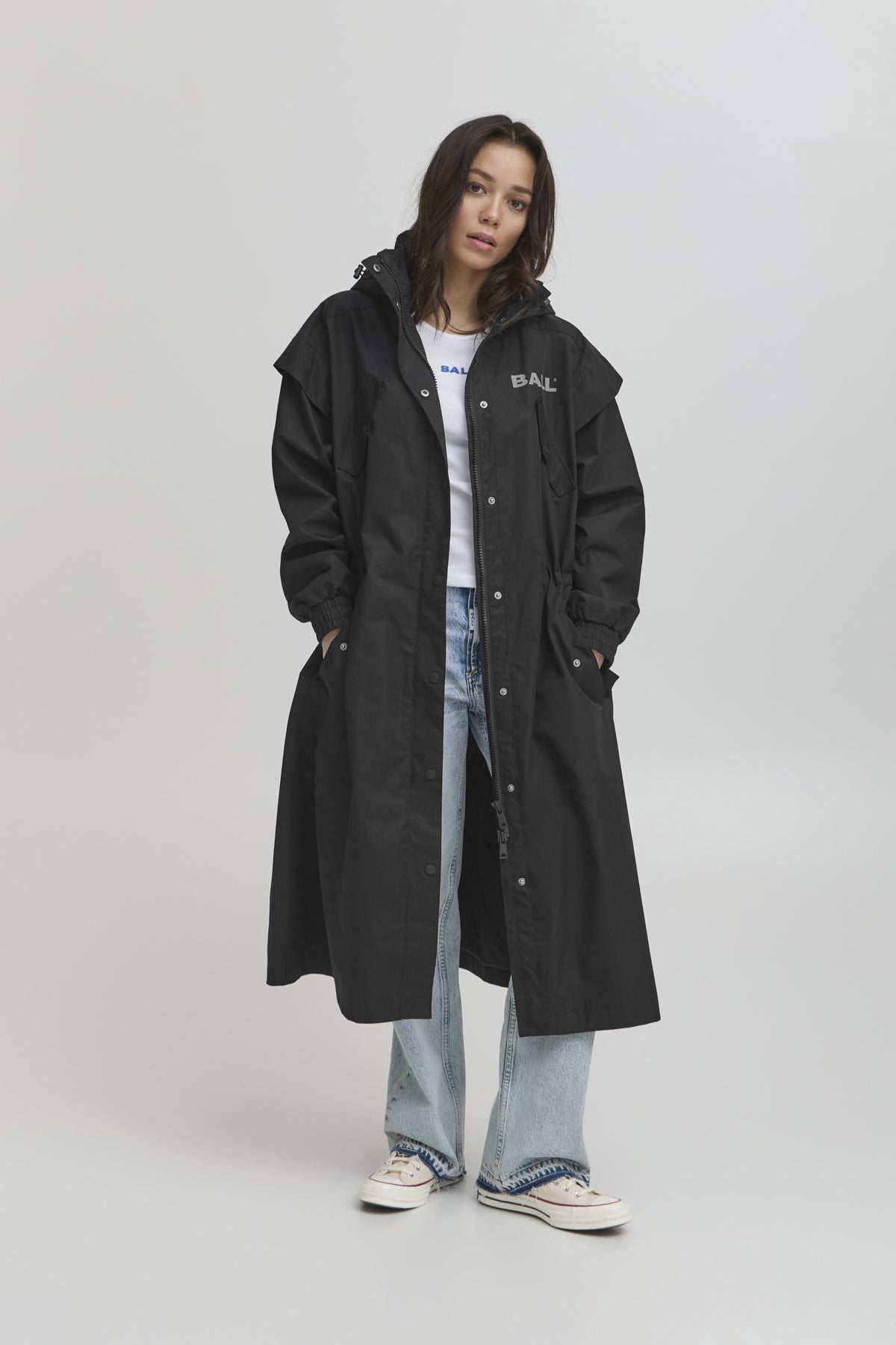 BAPIOGGIA COAT Black - 50405110