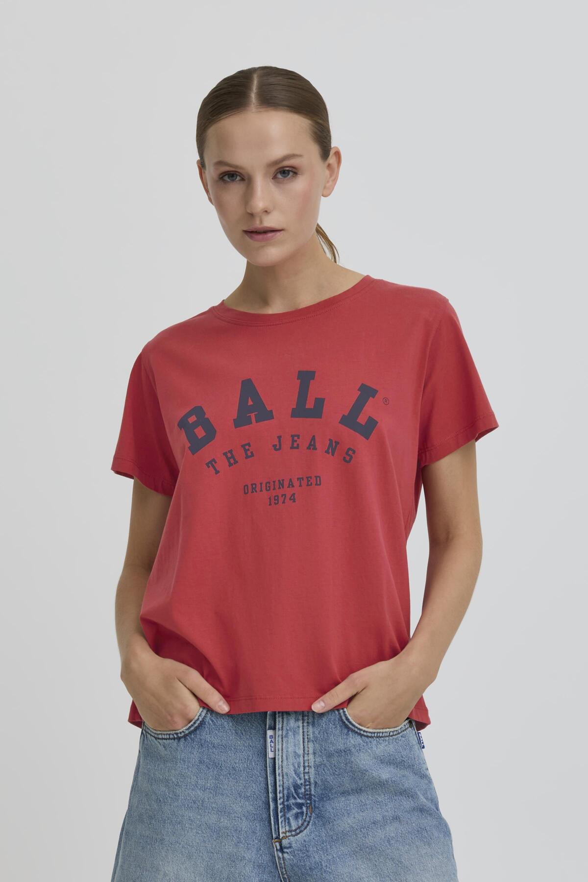 BAMALDINI T-SHIRT Rhythmic Red - 50405122