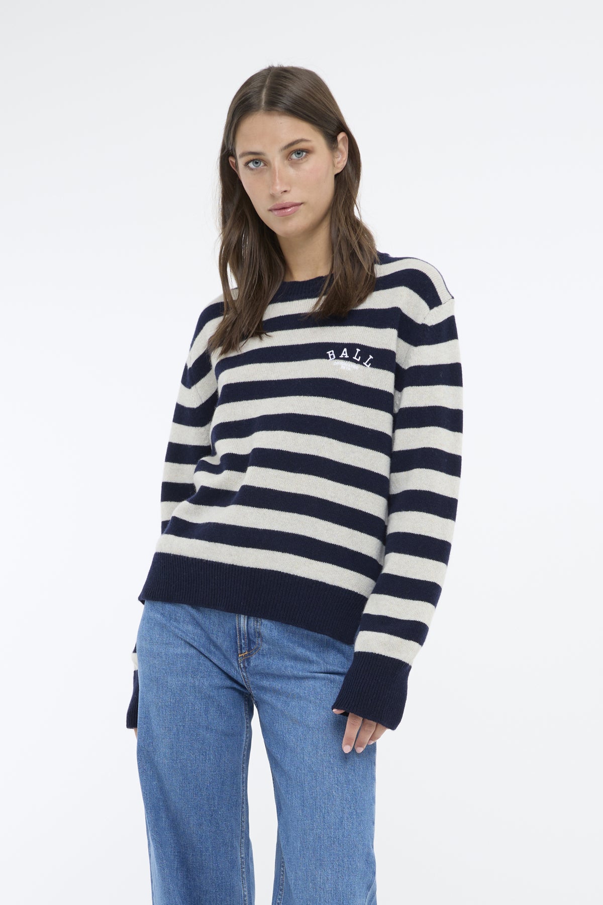 BATARDELLI CREWNECK SKYCAPHAIN M. BIRKSTRIPE - 50405129