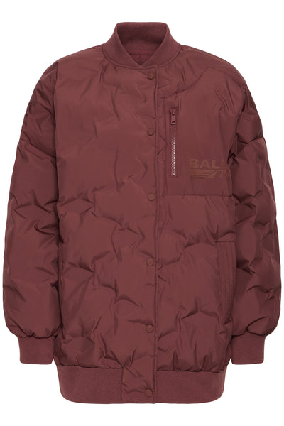 BAESTEL QUILTED OZ BOMBER Chocolate Truffle - 50405264 Thumbnail