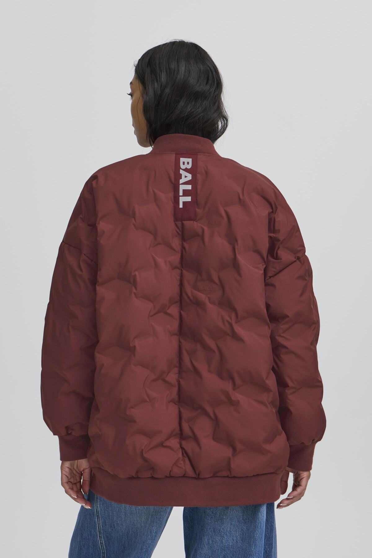 BAESTEL QUILTED OZ BOMBER Chocolate Truffle - 50405264