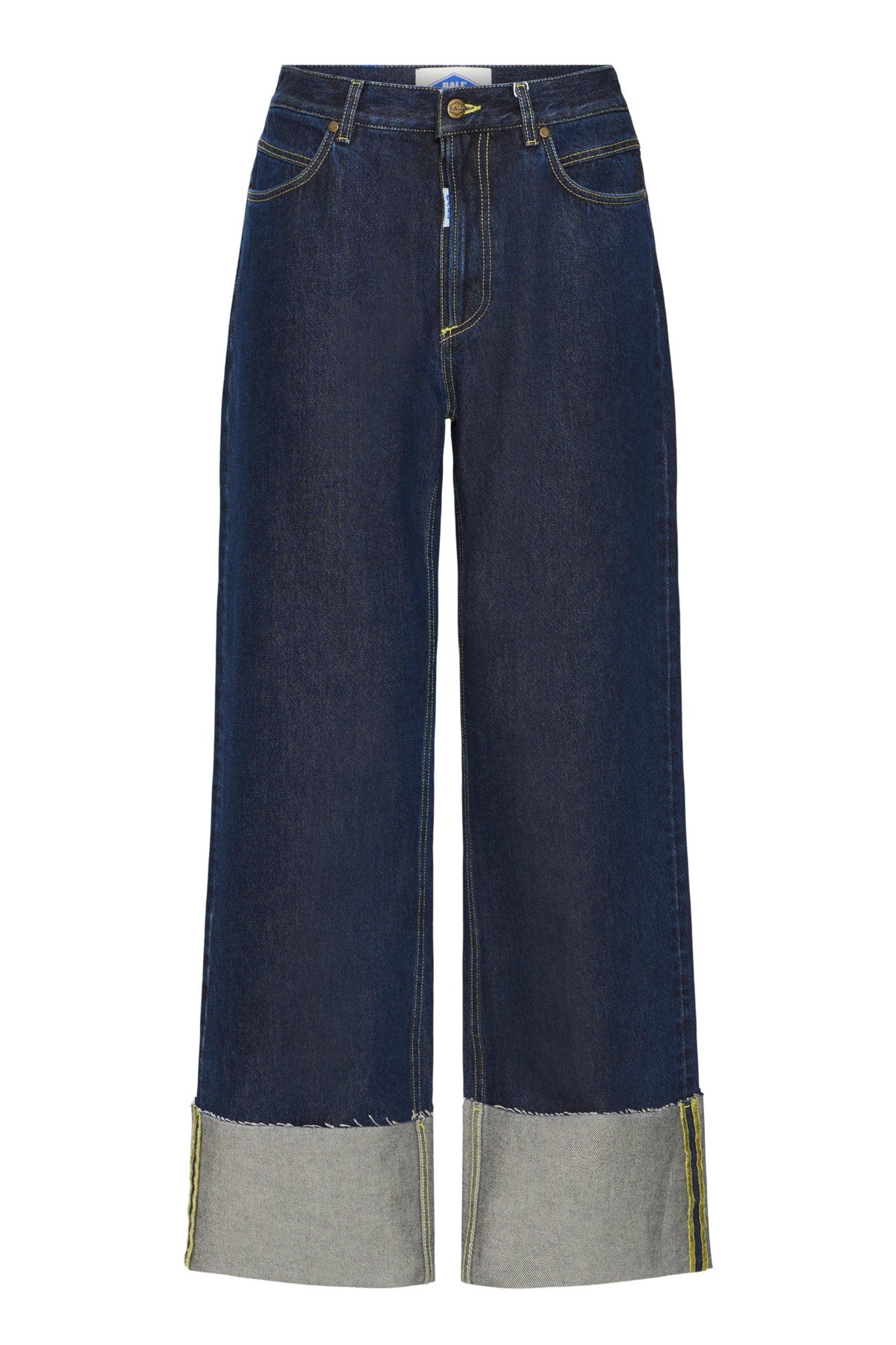BASERAFINA JEANS BLÅ/SVART TVÄTT - 50405280