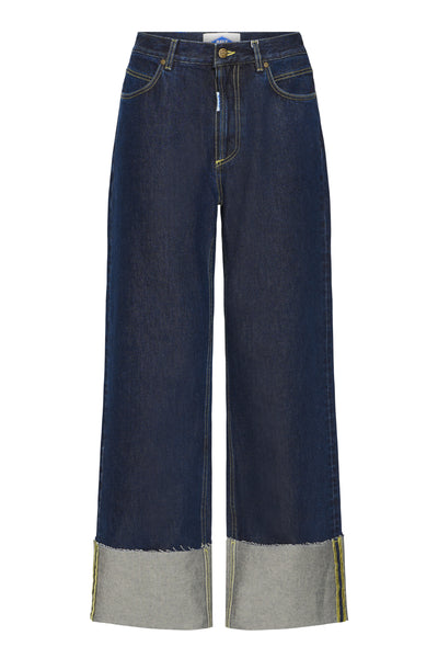 BASERAFINA JEANS BLÅ/SVART TVÄTT - 50405280 Thumbnail