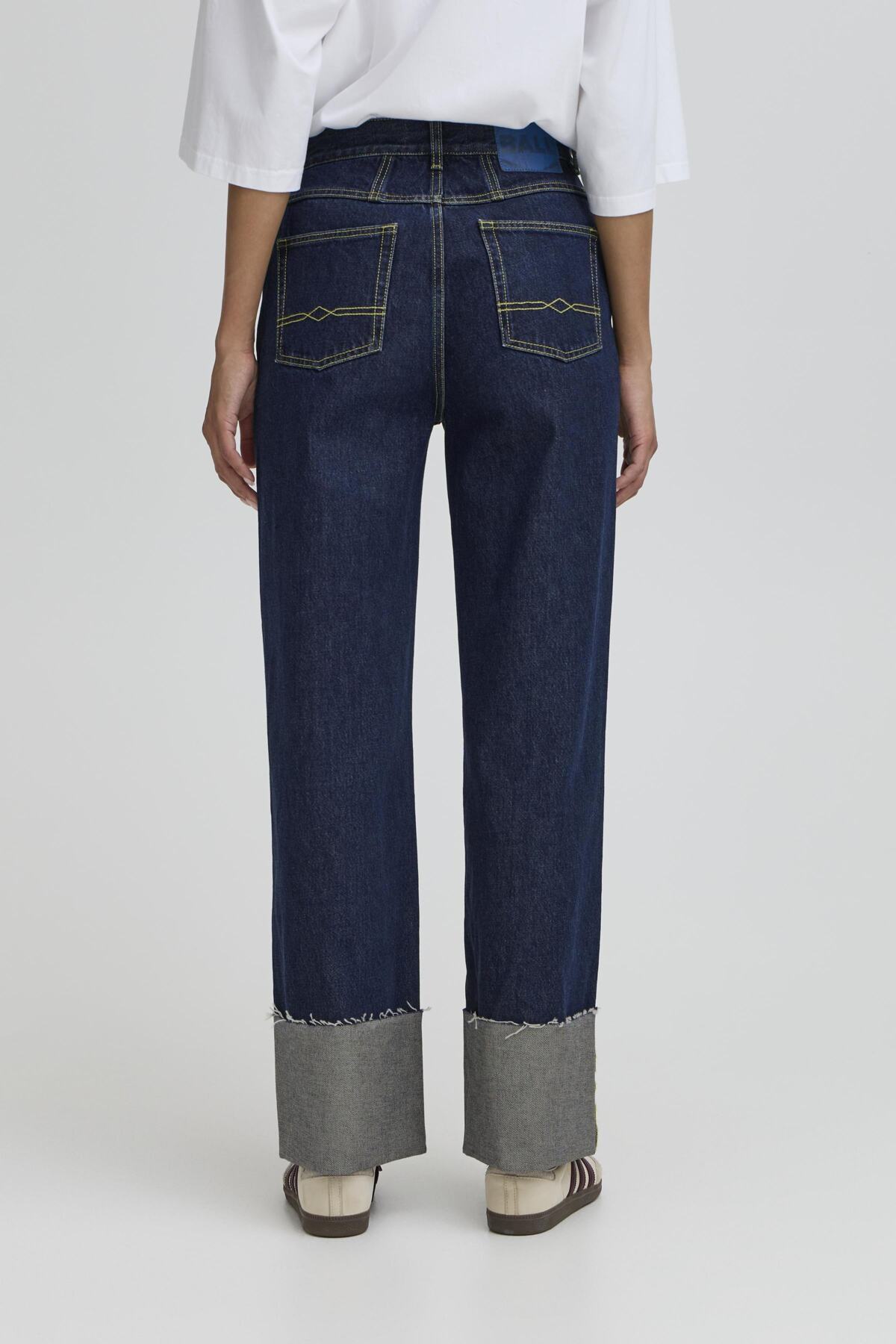 BASERAFINA JEANS BLÅ/SVART TVÄTT - 50405280
