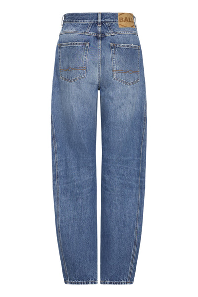 BACAVI GALON JEANS 50405288 MELLANBLÅ TVÄTTAD Thumbnail