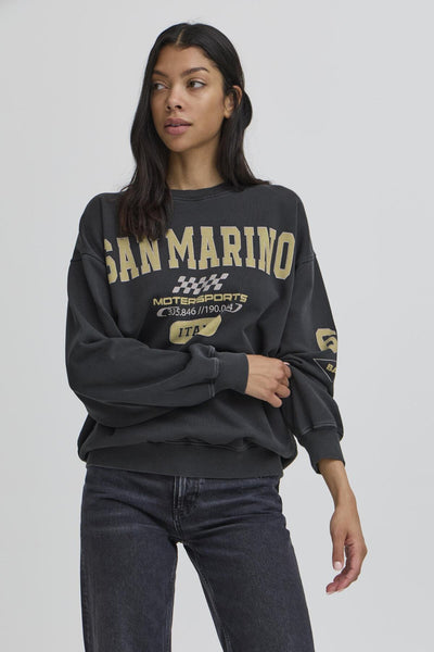 BASANMARINO SWEAT Svart - 50405295 Thumbnail