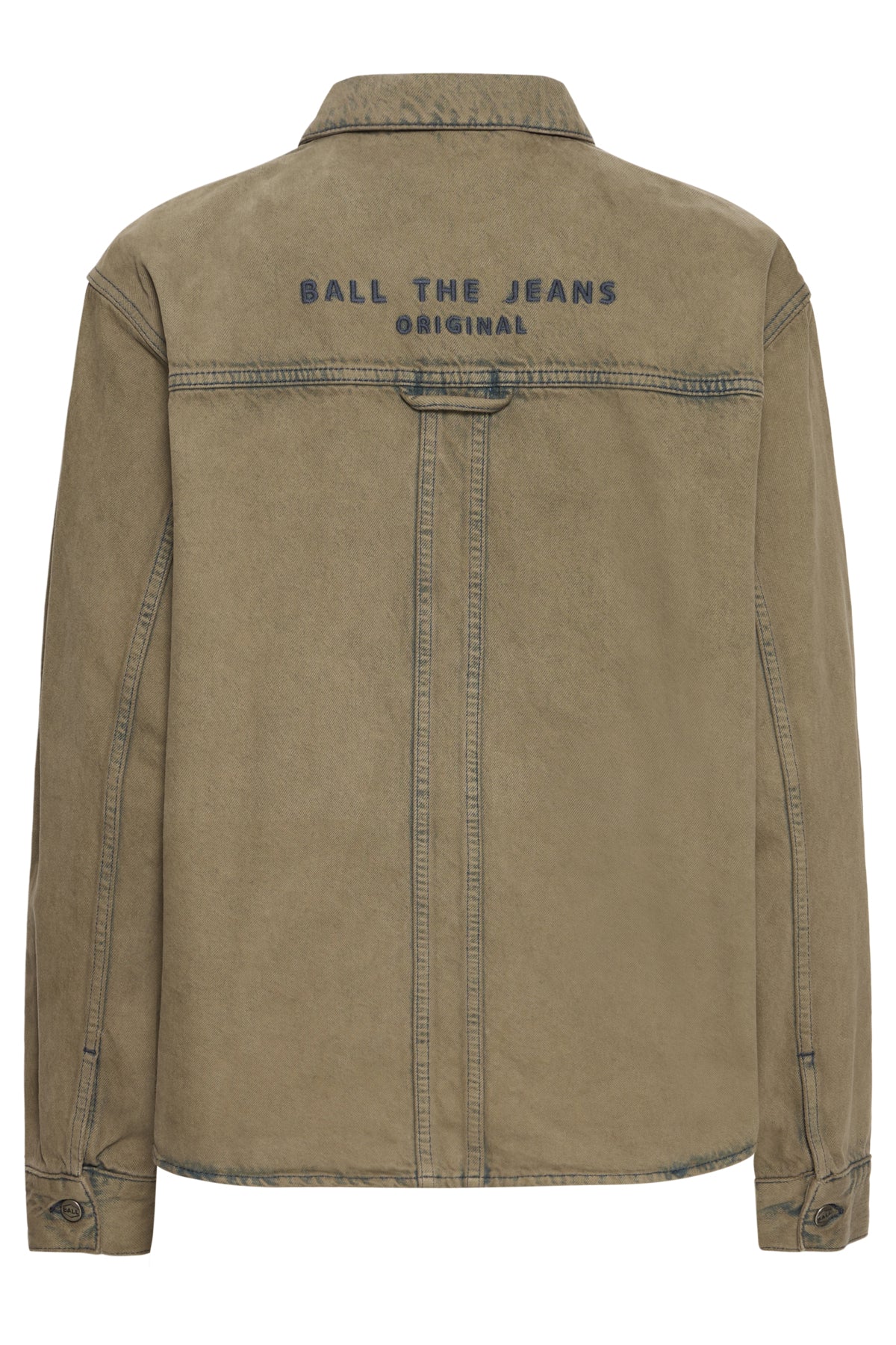 BAPIETRO OZ DENIM SHIRT Petrified Oak - 50405308