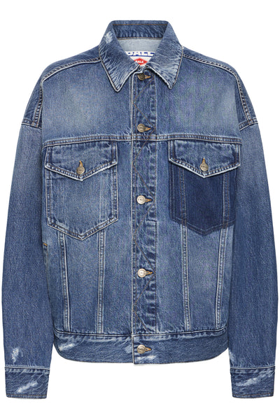 BACAMMIE DENIMJACKA MEDIUM BLUE WASH - 50405311 Thumbnail
