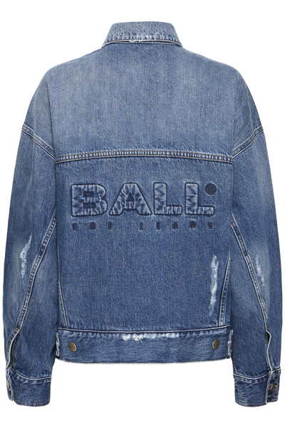BACAMMIE DENIMJACKA MEDIUM BLUE WASH - 50405311 Thumbnail