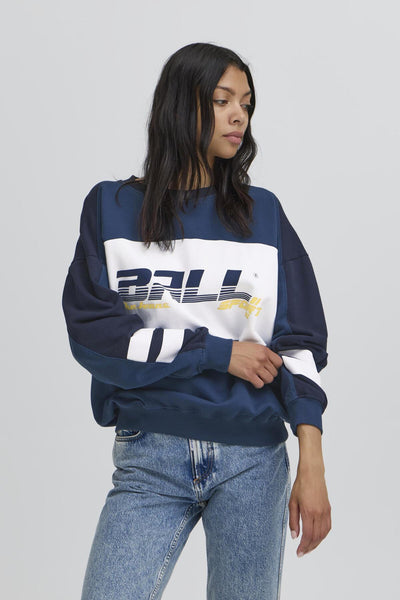 BABADINI COLORBLOCK SWEAT Moonlit Ocean - 50405318 Thumbnail