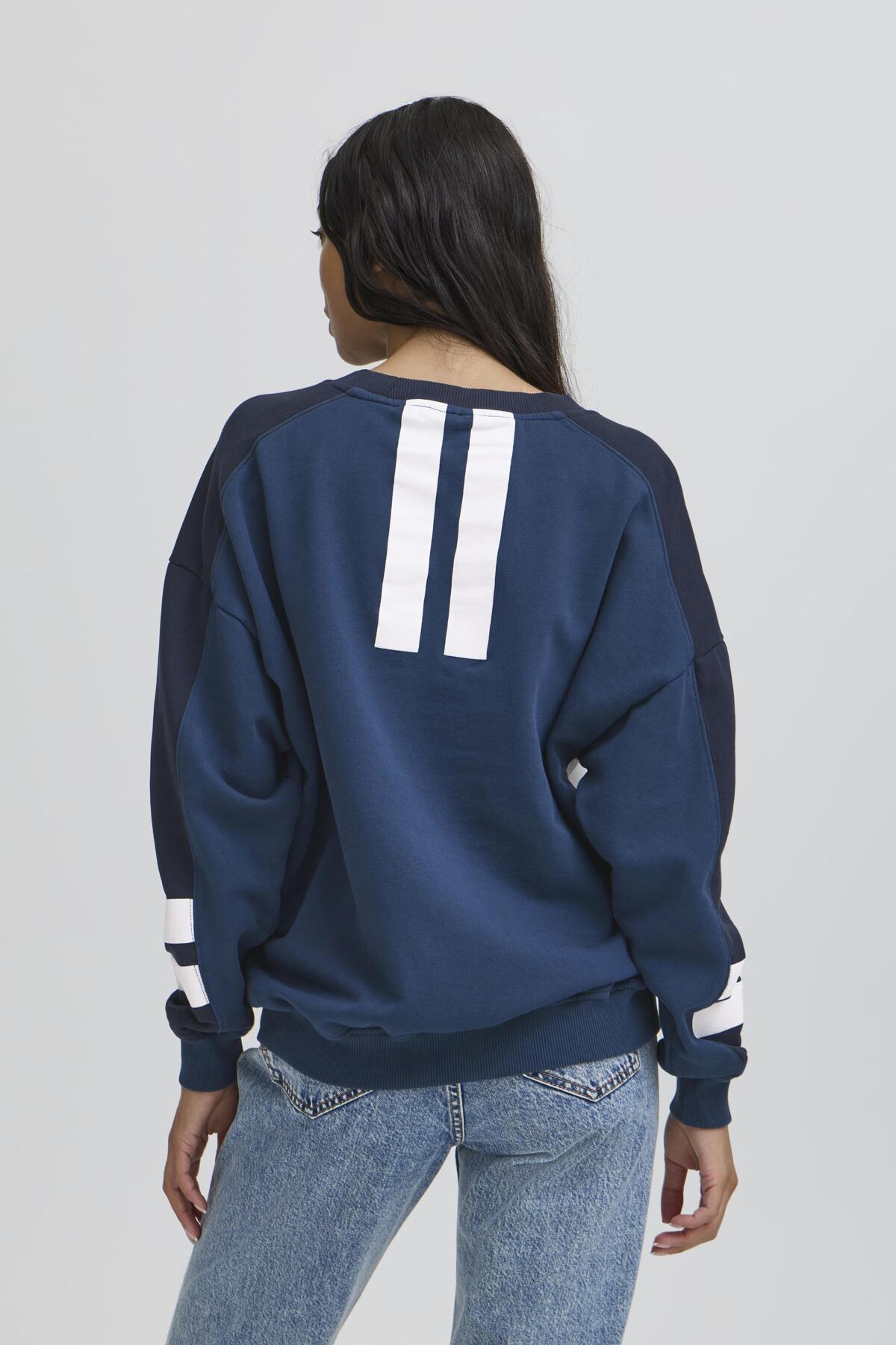 BABADINI COLORBLOCK SWEAT Moonlit Ocean - 50405318