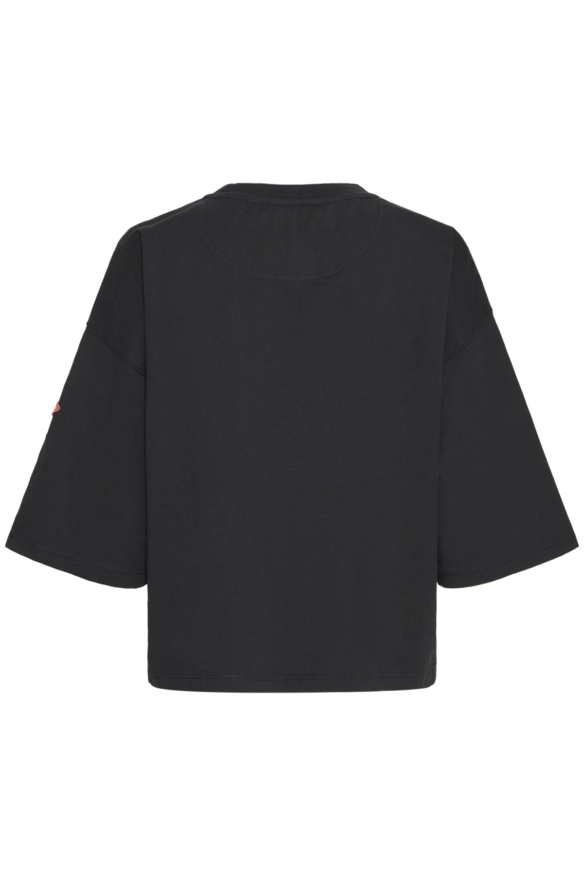BAVIOLA CROPPED OZ TEE Svart - 50405332
