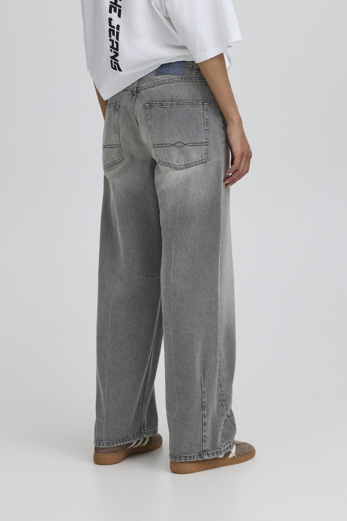 BACOCO MW BAGGY JEANS CITY GREY/BLUE DENIMWASH - 50405338