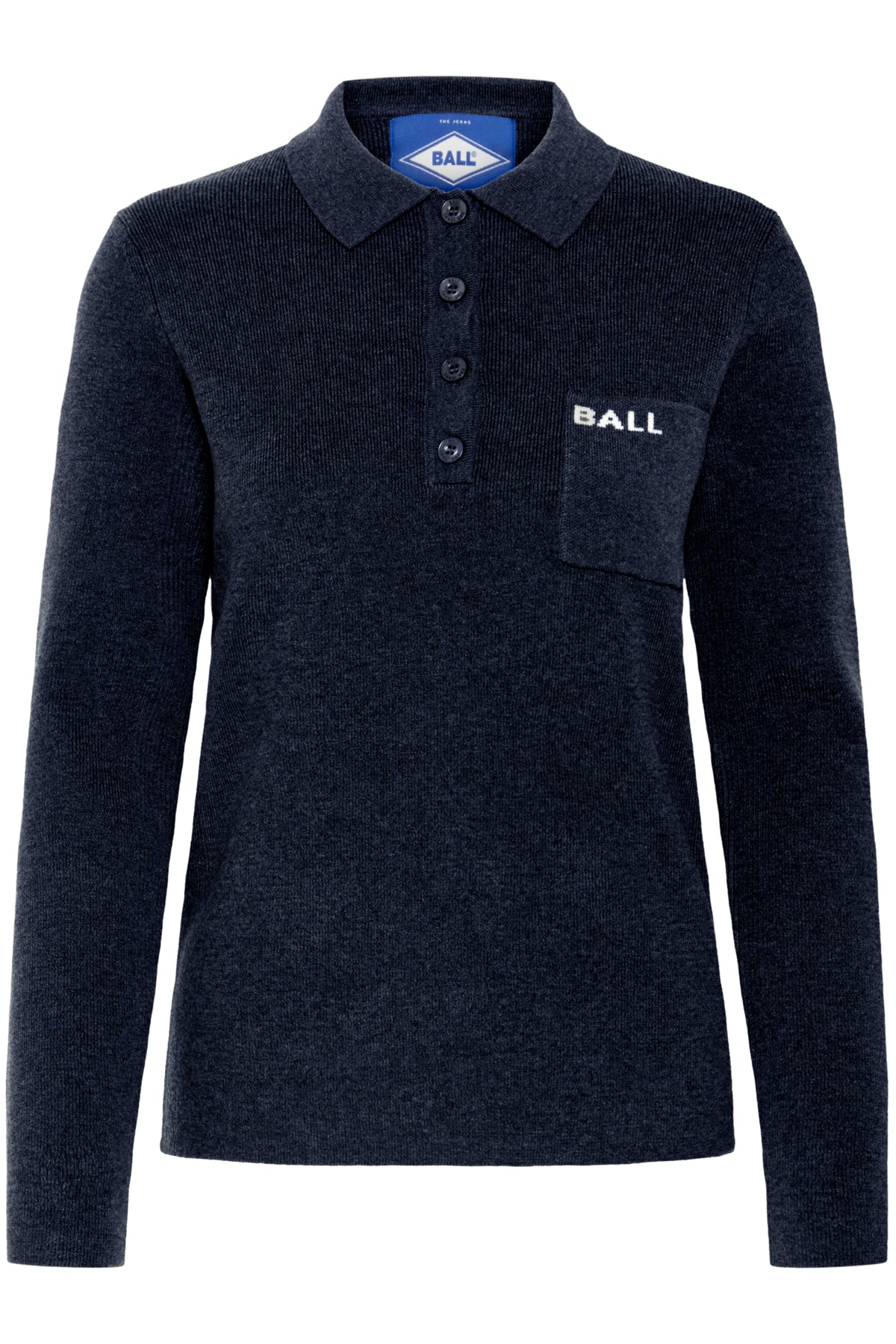 BAMARIETTA KNIT POLO Sky Captain - 50405347