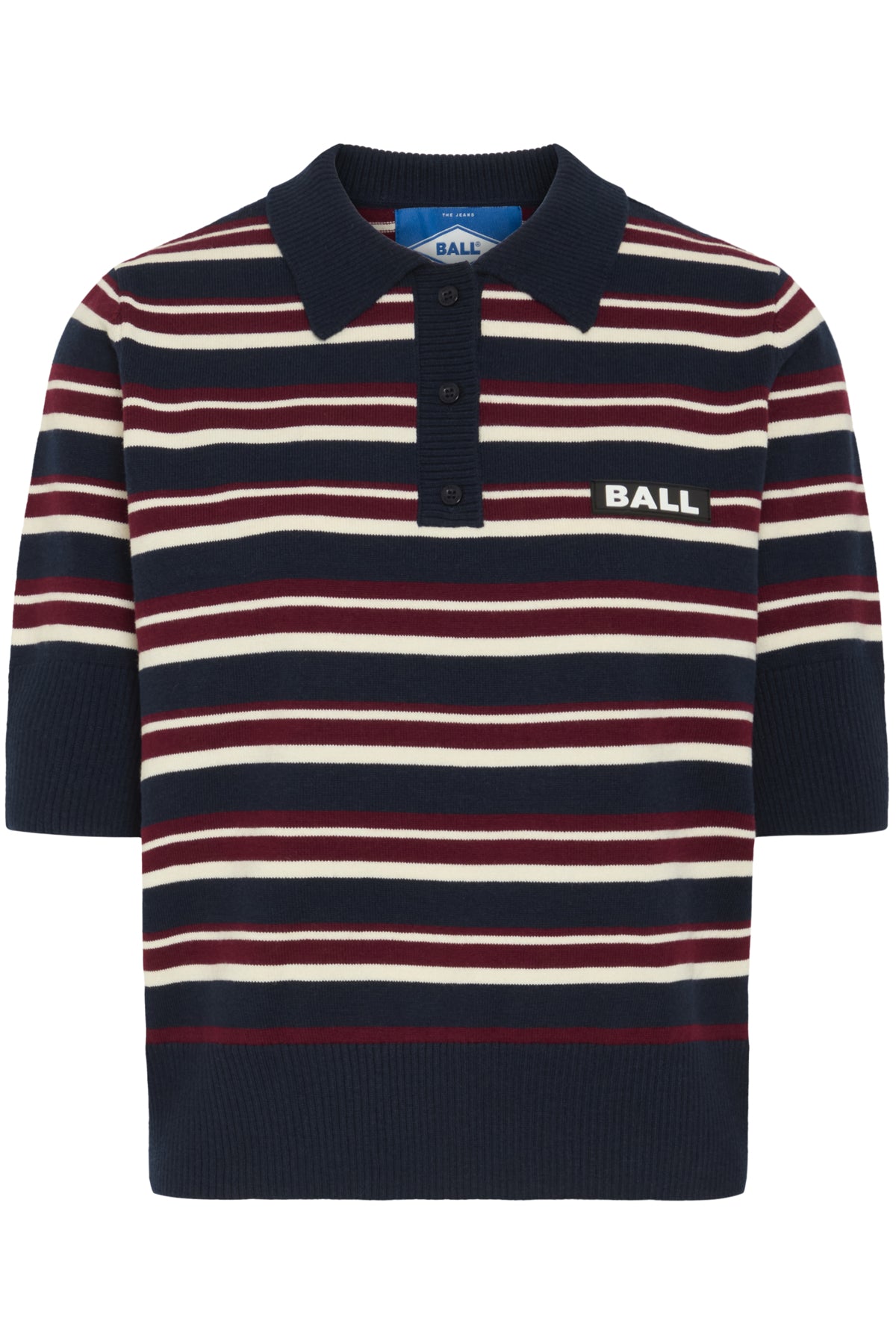 BAMARIETTA KNIT SL POLO Sky Captain - 50405349