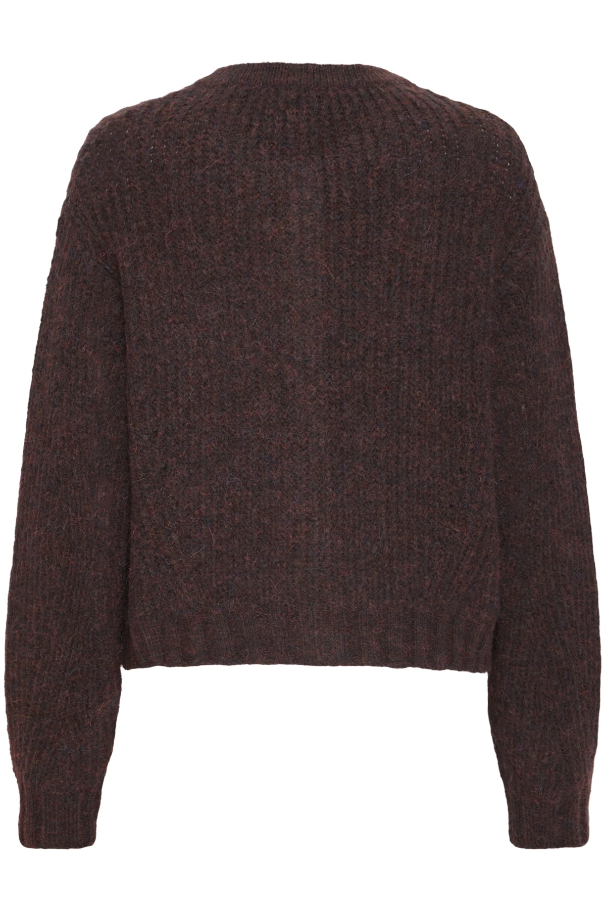 BASTACY RIB CARDIGAN Coffee Bean - 50405351