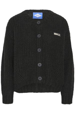 BASTACY RIB CARDIGAN Svart - 50405351