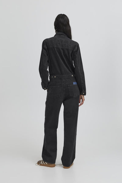 BAPIETRO EMBOSSED JUMPSUIT BLACK INK WASH - 50405355 Thumbnail