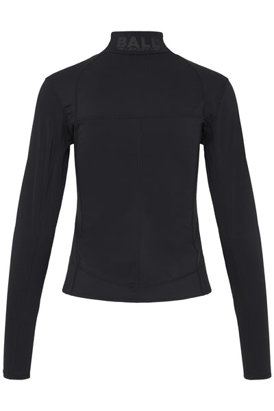 BAFORMA LS ZIPBLOUSE Black - 193911 - 50405369 Thumbnail