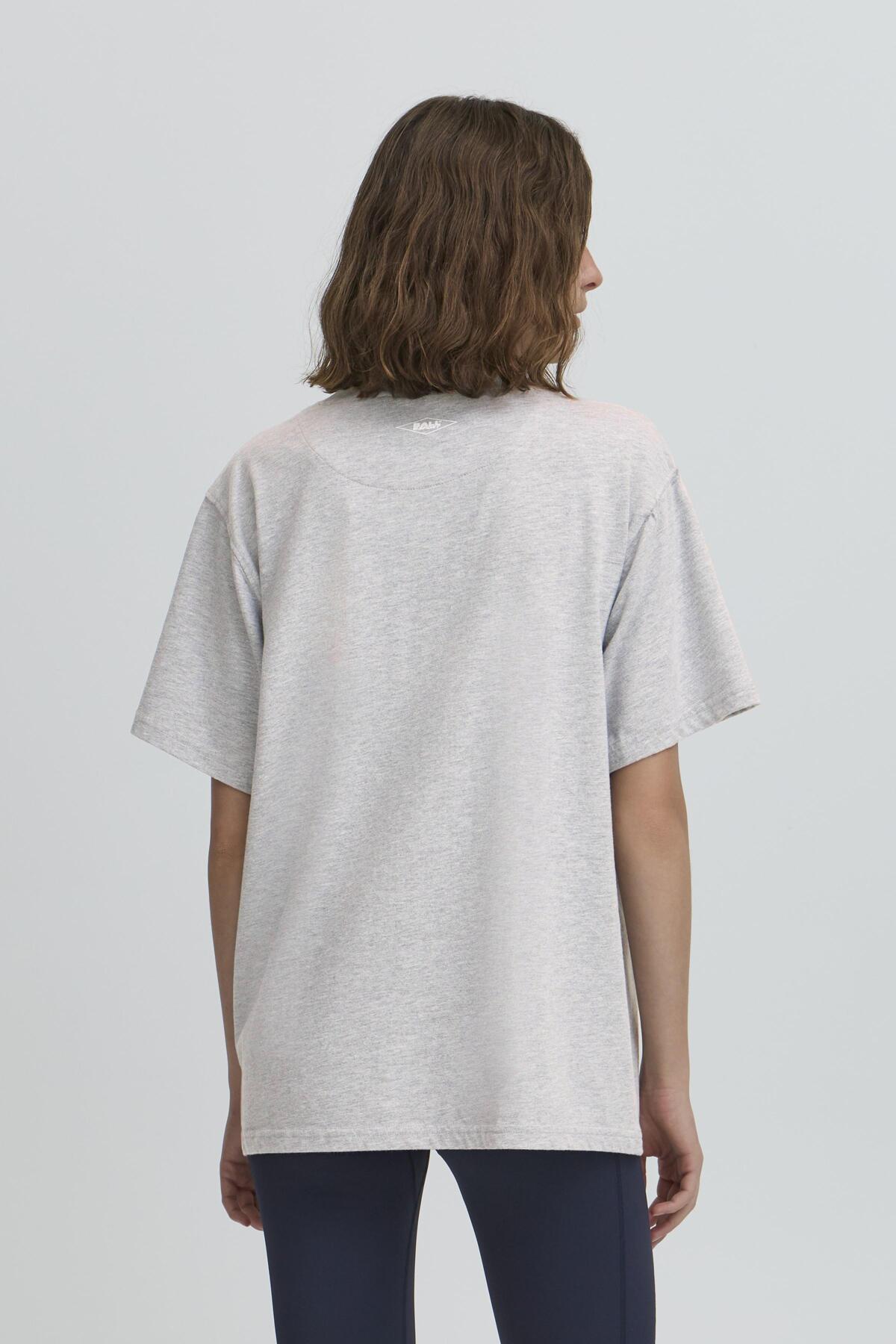 BAENERGIA T-SHIRT Medium Grey Melange - 50405376