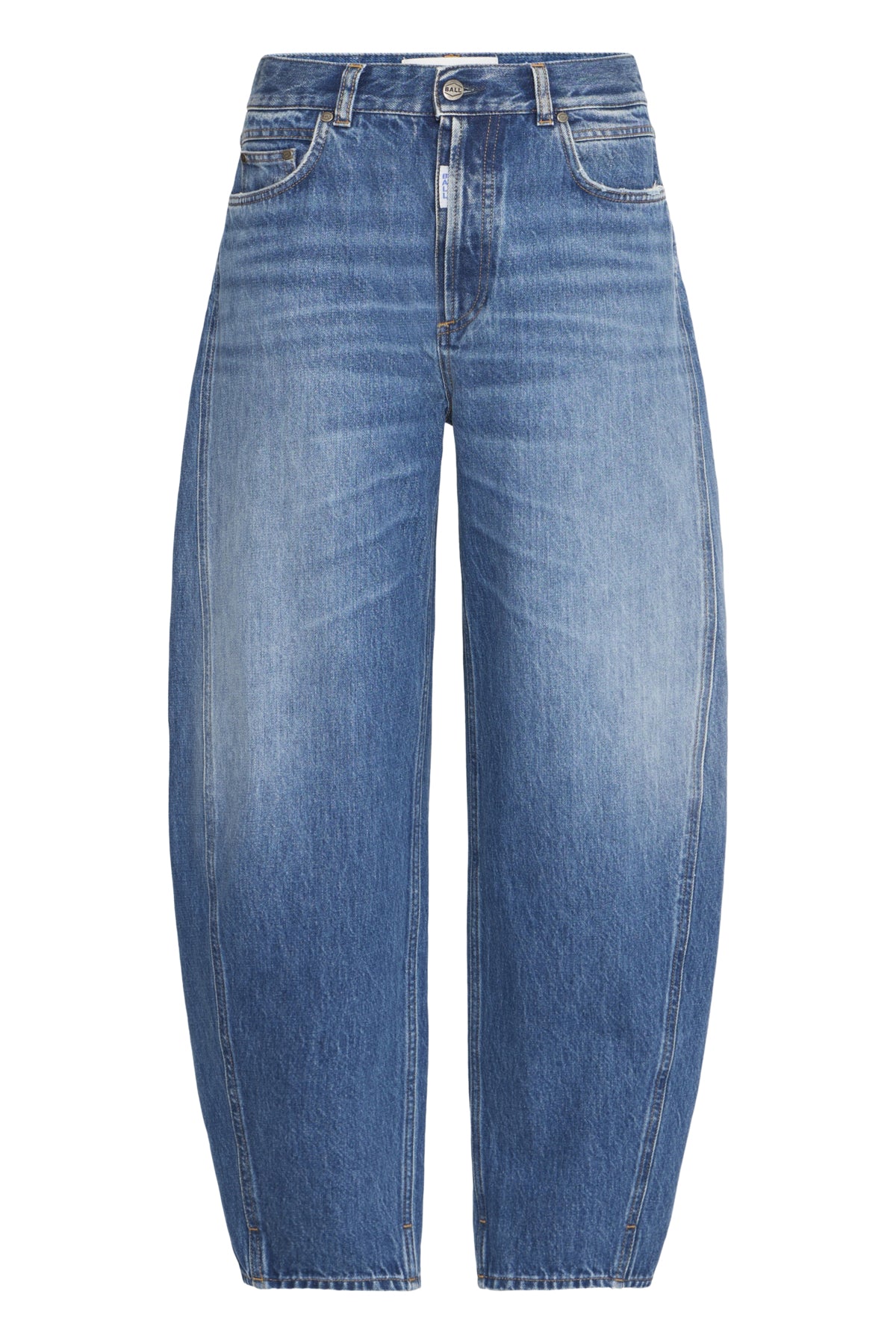 BACAVI CURVED JEANS MEDIUM BLUE WASHED - 205291 - 50405378