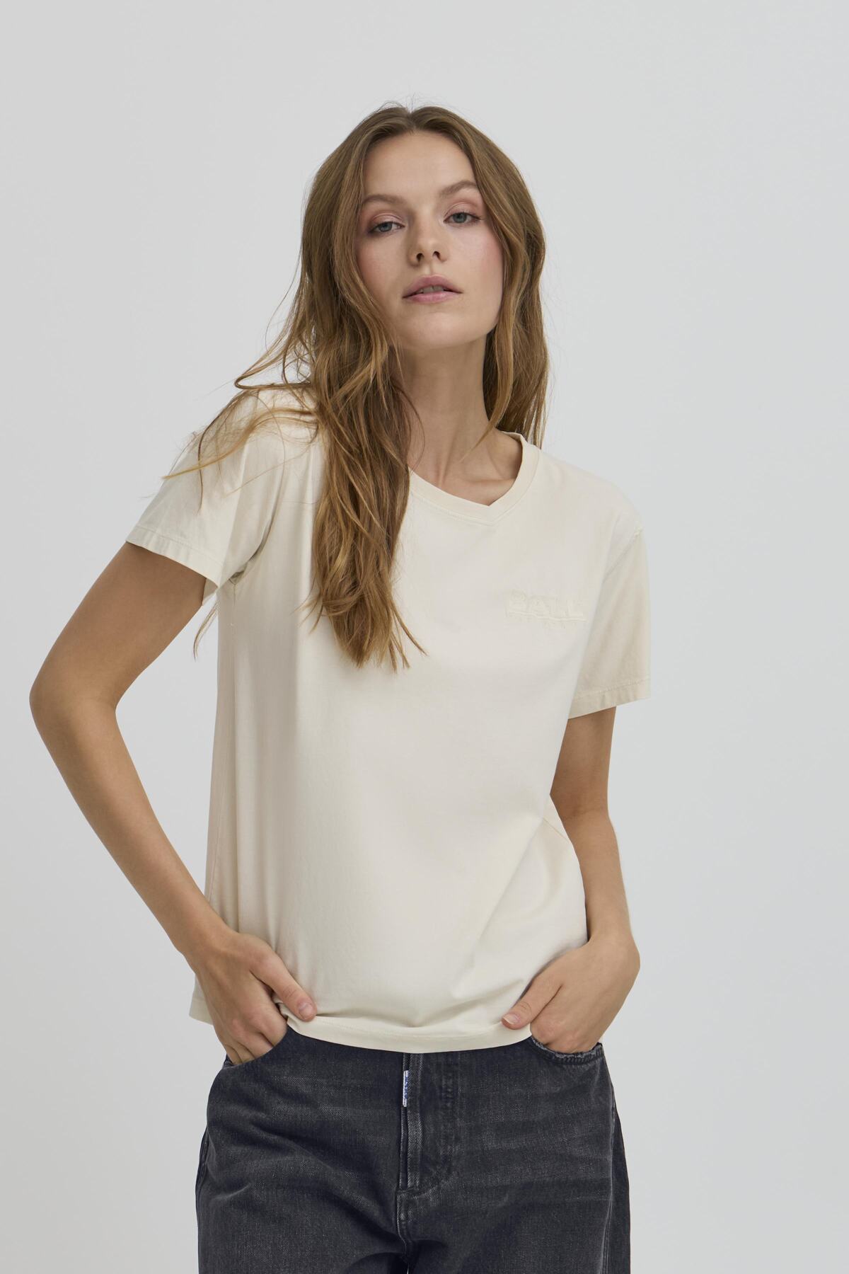 BASIMONA T-shirt Arctic Wolf - 120602 - 50405380