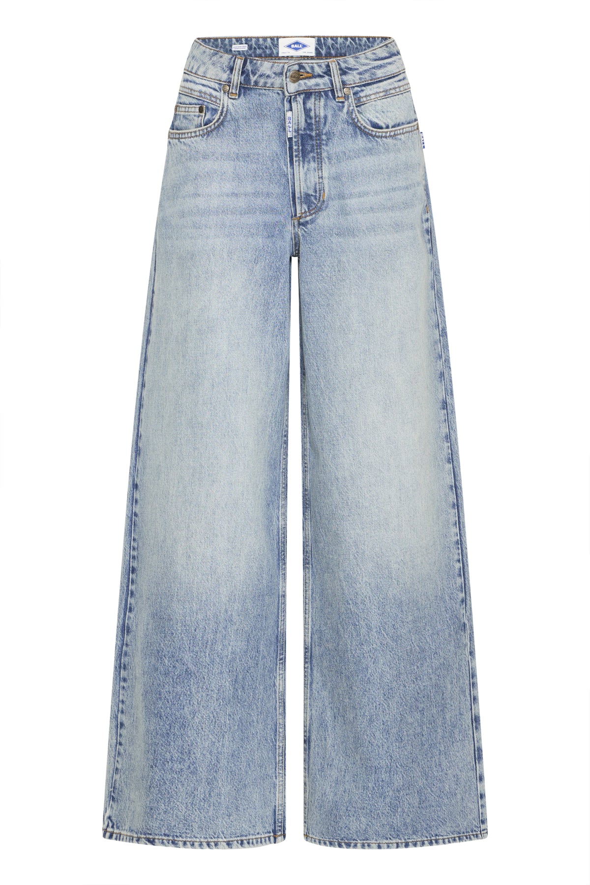 BASAGA HW WIDE LEG 90S MEDIUM BLUE INDIGO - 9000 - 50408015