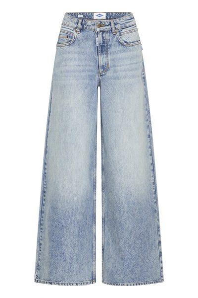 BASAGA HW WIDE LEG 90S MEDIUM BLUE INDIGO - 9000 - 50408015 Thumbnail