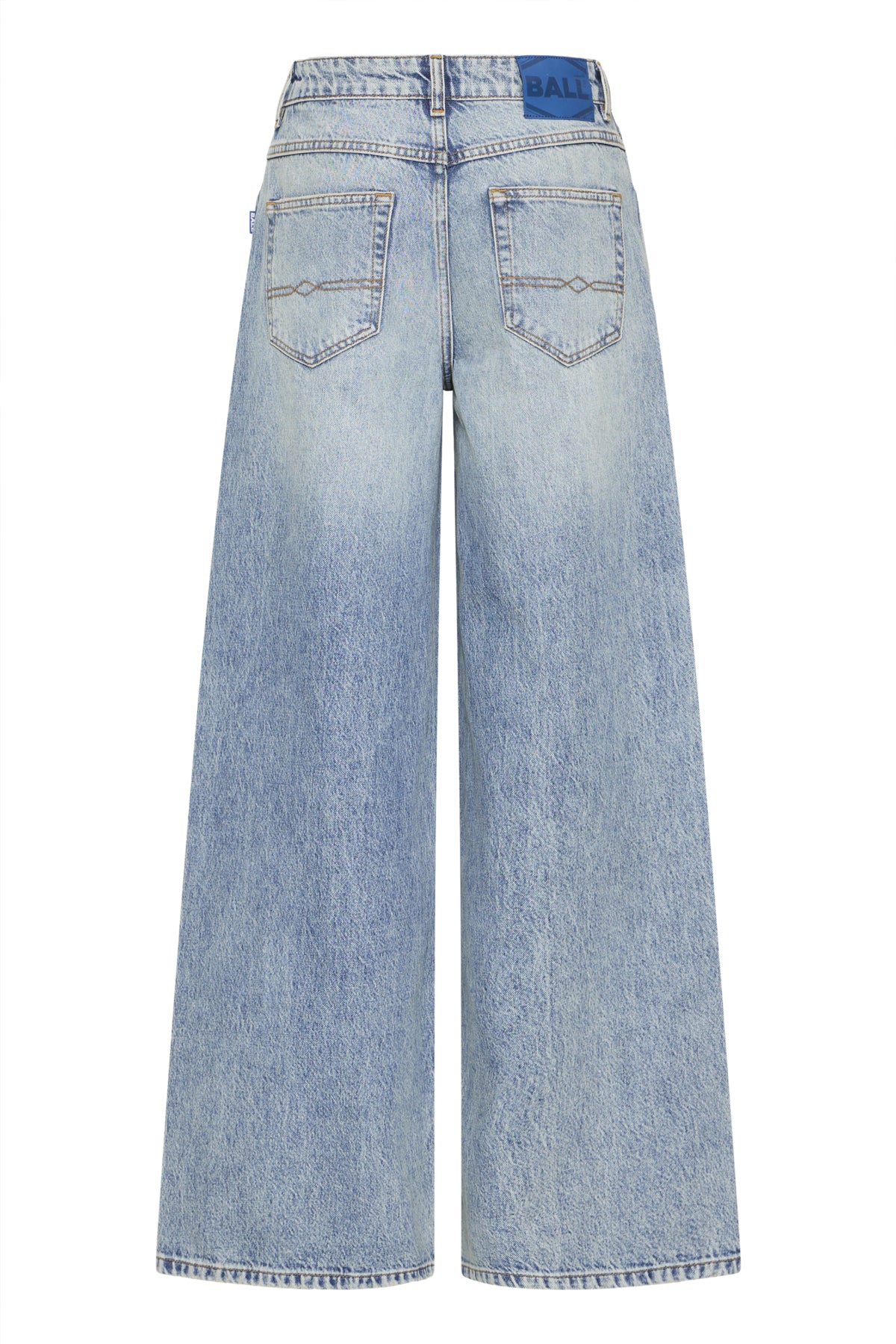 BASAGA HW WIDE LEG 90S MEDIUM BLUE INDIGO - 9000 - 50408015