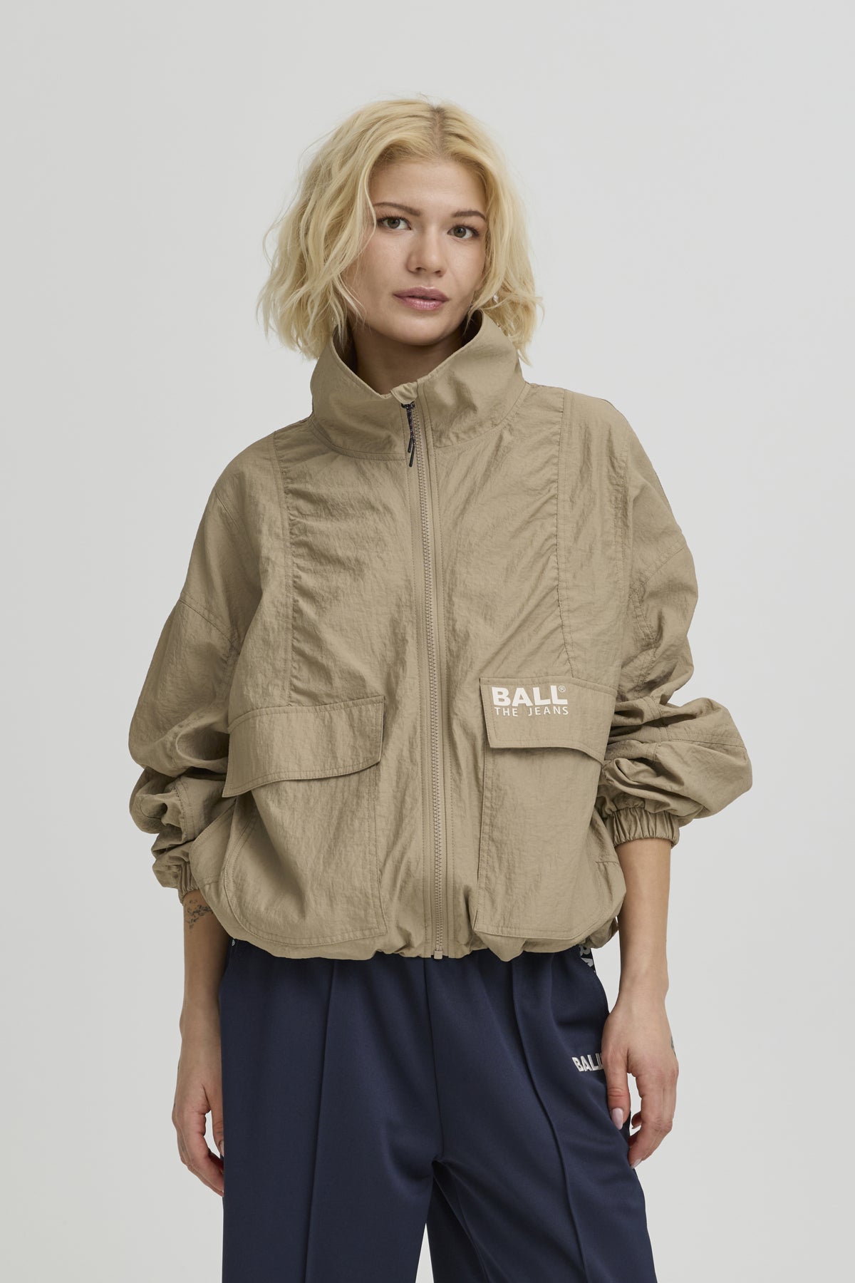 BASTELLA CURVED JACKET Chinchilla - 171109 - 50408020
