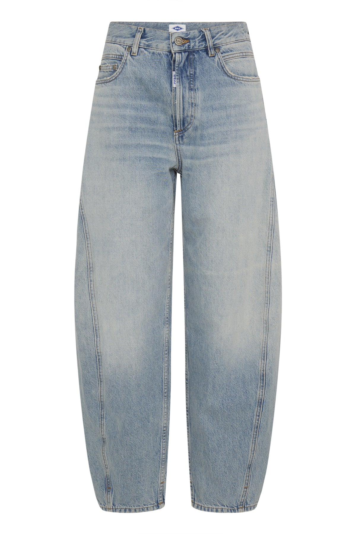 BACAVI CURVED JEANS VINTAGE TINTED INDIGO - 90000 - 50408033