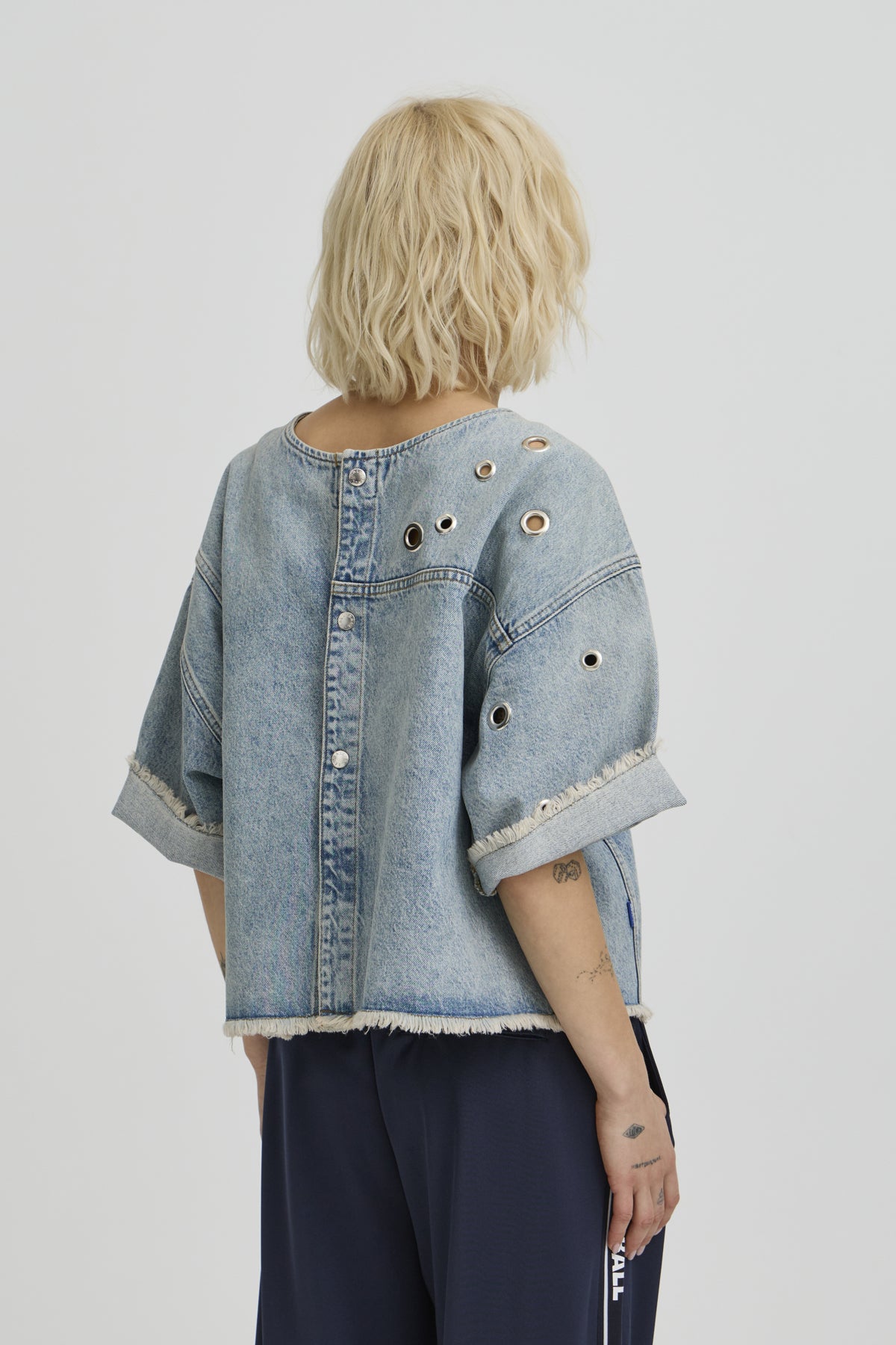 BASAGA REV DENIM-BLUS VINTAGE TINTED INDIGO - 90000 - 50408036