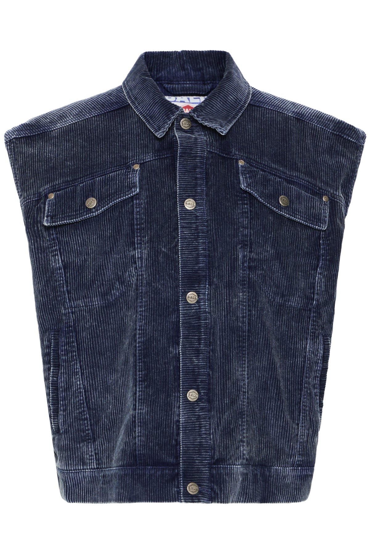BACORBIN CORDUROY-VÄST Sky Captain - 193922 - 50408057