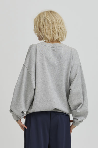 BASPORTIVO SWEAT MEDIUM GRAY MELANGE - 90000593 - 50408060 Thumbnail